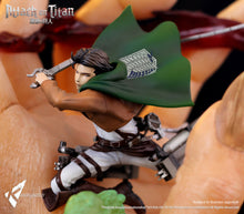 Load image into Gallery viewer, PRE-ORDER 1/10 Scale Diorama Levi Ackerman vs. Beast Titan Attack on Titan