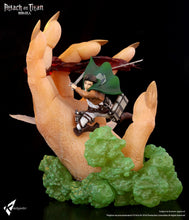 Load image into Gallery viewer, PRE-ORDER 1/10 Scale Diorama Levi Ackerman vs. Beast Titan Attack on Titan