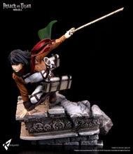 Load image into Gallery viewer, PRE-ORDER 1/10 Scale Diorama Mikasa Ackerman Attack on Titan