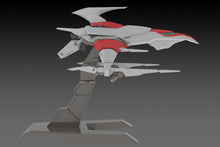 Load image into Gallery viewer, PRE-ORDER 1/144 Silver Hawk 3F-1B Space Fighter Darius