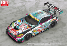 Load image into Gallery viewer, PRE-ORDER 1/18 Scale Good Smile Hatsune Miku AMG 2016 SUPER GT Ver.