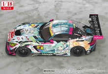 Load image into Gallery viewer, PRE-ORDER 1/18 Scale Good Smile Hatsune Miku AMG 2017 SUPER GT Ver.