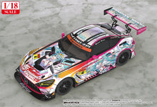 Load image into Gallery viewer, PRE-ORDER 1/18 Scale Good Smile Hatsune Miku AMG 2021 SUPER GT 100th Race Commemorative Ver.