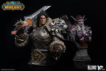 Load image into Gallery viewer, PRE-ORDER 1/3 Scale Varian Wrynn Bust Model World of Warcraft