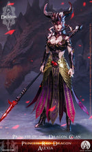 Load image into Gallery viewer, PRE-ORDER 1/6 Scale Alexia Princess Figure Red Dragon Dragon Princess