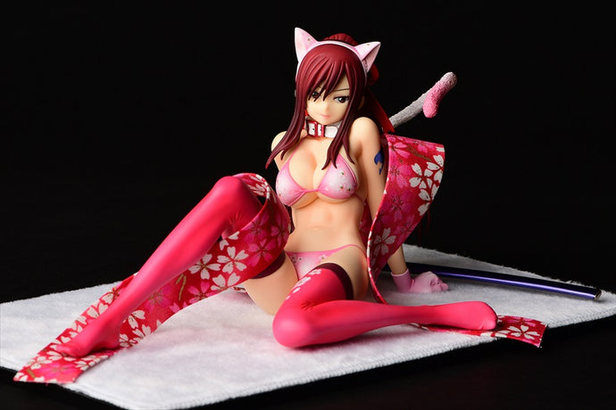 PRE-ORDER 1/6 Scale Erza Scarlet Cherry Blossom Cat Gravure Style Fairy Tail