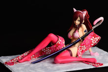 Load image into Gallery viewer, PRE-ORDER 1/6 Scale Erza Scarlet Cherry Blossom Cat Gravure Style Fairy Tail