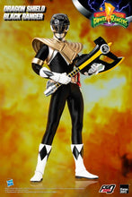 Load image into Gallery viewer, PRE-ORDER 1/6 Scale FigZero Dragon Shield Black Ranger Mighty Morphin Power Rangers