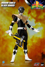Load image into Gallery viewer, PRE-ORDER 1/6 Scale FigZero Dragon Shield Black Ranger Mighty Morphin Power Rangers