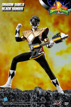 Load image into Gallery viewer, PRE-ORDER 1/6 Scale FigZero Dragon Shield Black Ranger Mighty Morphin Power Rangers