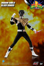 Load image into Gallery viewer, PRE-ORDER 1/6 Scale FigZero Dragon Shield Black Ranger Mighty Morphin Power Rangers
