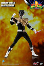 Load image into Gallery viewer, PRE-ORDER 1/6 Scale FigZero Dragon Shield Black Ranger Mighty Morphin Power Rangers