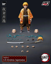 Load image into Gallery viewer, PRE-ORDER 1/6 Scale FigZero Zenitsu Agatsuma Demon Slayer: Kimetsu no Yaiba