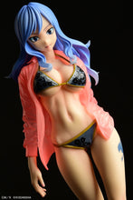 Load image into Gallery viewer, PRE-ORDER 1/6 Scale Juvia Lockser Gravure_Style "Black Bikini!!" See Through Wet Shirt Fairy Tail