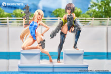 Load image into Gallery viewer, PRE-ORDER 1/7 Scale Swim Team Buchou-chan & Kouhai-chan Arms Note Set of 2 Figures
