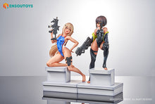 Load image into Gallery viewer, PRE-ORDER 1/7 Scale Swim Team Buchou-chan & Kouhai-chan Arms Note Set of 2 Figures