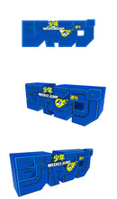 Load image into Gallery viewer, PRE-ORDER Banpresto x Greattoys Pop Up Event Exclusive Weekly Shonen Jump Logo Figure (Blue)