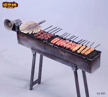 Load image into Gallery viewer, PRE-ORDER CJ-001 1/12 Scale Street Scene The First Bomb Barbecue Scene Set