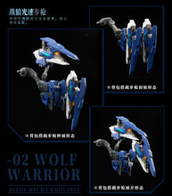 Load image into Gallery viewer, PRE-ORDER Crystal Envoy No. 02 Mecha Wolf Warrior Mega Mode