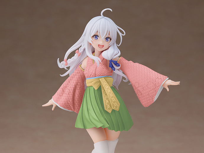 PRE-ORDER Elaina Coreful Figure Knit Sakura Kimono Ver. Renewal Edition Wandering Witch: The Journey of Elaina