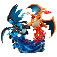 Load image into Gallery viewer, PRE-ORDER G.E.M.EX Series Mega Charizard X & Mega Charizard Y (with gift) Pokemon