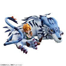 Load image into Gallery viewer, PRE-ORDER G.E.M. Series Garurumon & Ishida Yamato (repeat) Digimon Adventure