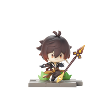 Load image into Gallery viewer, Authentic Genshin Impact Battle Scene Collection Figure Liyue Edition (Set of 6)