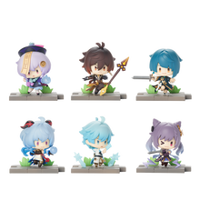 Load image into Gallery viewer, Authentic Genshin Impact Battle Scene Collection Figure Liyue Edition (Set of 6)
