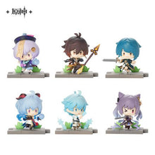 Load image into Gallery viewer, Authentic Genshin Impact Battle Scene Collection Figure Liyue Edition (Set of 6)