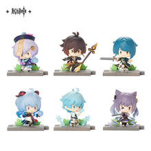Load image into Gallery viewer, Authentic Genshin Impact Battle Scene Collection Figure Liyue Edition (Set of 6)