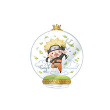 Load image into Gallery viewer, PRE-ORDER Globe Acrylic Stand Here we come with the shine! Naruto Shippuden
