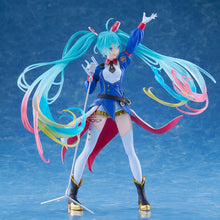 Load image into Gallery viewer, PRE-ORDER Hatsune Miku Banpresto Evolve Gundam Collaboration Gundam 45th x Hatsune Miku