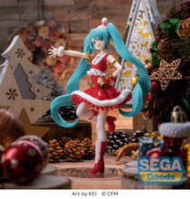 Load image into Gallery viewer, PRE-ORDER Hatsune Miku Christmas 2023 Luminasta Figure Hatsune Miku Series