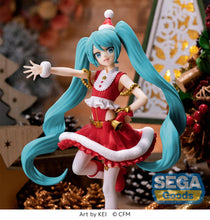 Load image into Gallery viewer, PRE-ORDER Hatsune Miku Christmas 2023 Luminasta Figure Hatsune Miku Series