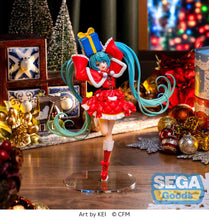 Load image into Gallery viewer, PRE-ORDER Hatsune Miku Christmas 2024 Luminasta Figure