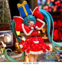 Load image into Gallery viewer, PRE-ORDER Hatsune Miku Christmas 2024 Luminasta Figure
