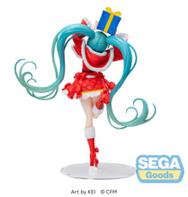 Load image into Gallery viewer, PRE-ORDER Hatsune Miku Christmas 2024 Luminasta Figure