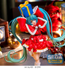 Load image into Gallery viewer, PRE-ORDER Hatsune Miku Christmas 2024 Luminasta Figure
