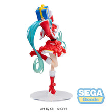 Load image into Gallery viewer, PRE-ORDER Hatsune Miku Christmas 2024 Luminasta Figure