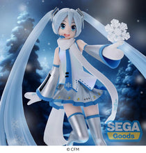 Load image into Gallery viewer, PRE-ORDER Hatsune Miku Luminasta Figure ~Snow Miku Sky Town Ver.~ Hatsune Miku Series: Snow Miku
