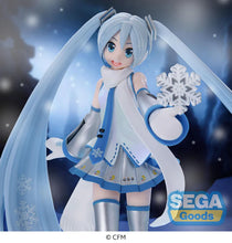 Load image into Gallery viewer, PRE-ORDER Hatsune Miku Luminasta Figure ~Snow Miku Sky Town Ver.~ Hatsune Miku Series: Snow Miku