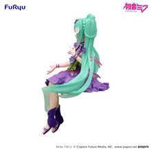 Load image into Gallery viewer, PRE-ORDER Hatsune Miku Noodle Stopper Figure Flower Fairy Cosmos Purple Color ver.