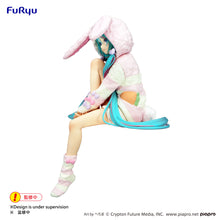 Load image into Gallery viewer, PRE-ORDER Hatsune Miku Noodle Stopper Figure Rabbit Ear Hood Pajama