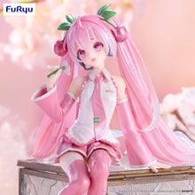 Load image into Gallery viewer, PRE-ORDER Hatsune Miku Noodle Stopper Figure Sakura Miku 2024 Pearl Color ver.