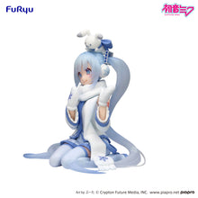 Load image into Gallery viewer, PRE-ORDER Hatsune Miku Noodle Stopper Figure Snow Miku Sky Town 10th ver.