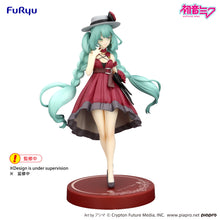 Load image into Gallery viewer, PRE-ORDER Hatsune Miku Trio-Try-iT Figure Outing Dress Red Color ver.