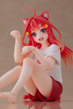 Load image into Gallery viewer, PRE-ORDER Itsuki Nakano Desktop Cute Figure Newley Written Cat Roomwear Ver. The Quintessential Quintuplets 2