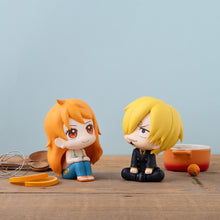 Load image into Gallery viewer, PRE-ORDER Lookup Sanji & Nami set (with Cloch & Orange) One Piece