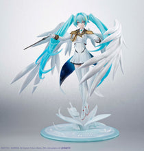 Load image into Gallery viewer, PRE-ORDER Lucrea Hatsune Miku X Wing Gundam Zero EW Mobile Suit Gundam 45th Anniversary X Hatsune Miku