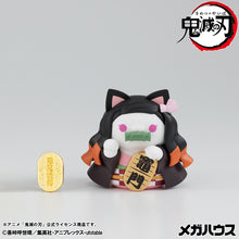 Load image into Gallery viewer, PRE-ORDER MEGA CAT PROJECT Demon Slayer Fortune Cats ver. 02 set (with gift) Demon Slayer: Kimetsu no Yaiba